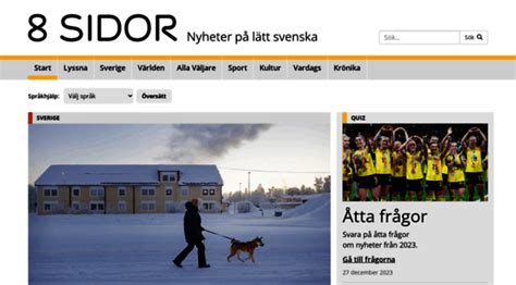 8sidor|www.8sidor.se nyheter.